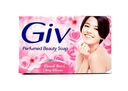 Giv Parfumed Beauty Bar Soap, 76 Gram (Pack of 5) (Damask Rose & Cherry Blossom)