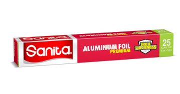 سانيتا ورق المنيوم لحفظ الطعام 7.62 م*30 سم 25 قدم مربع