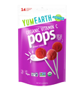 YumEarth Organic Pops Vitamin C - Assorted Flavors | 3 Oz Package