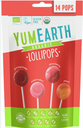 YumEarth Organic Pops Vitamin C - Assorted Flavors | 3 Oz Package