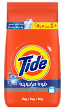 تايد صابون قوة مزدوجة الاصلي 7كجم +1كجم