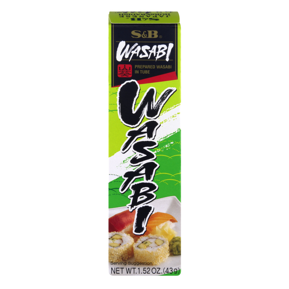 Paste Wasabi Tube Prem Case of 10 X 1.52 Oz by S & B