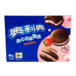Oreo Cloud Cake - Strawberry Flavor