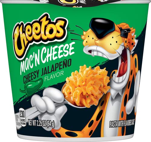Cheetos Mac N Cheese  Cheesy Jalapeno Flavored Sauce 2.25 Oz