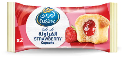 لوزين كب كيك الفراولة 60 جم