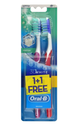 Oral B 3D White Fresh Medium Toothbrushes 2 Pcs 2 Pc