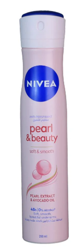 نيفيا بخاخ مزيل العرق لمنطقة تحت الذراعين ملساء جميلة  200 مل 