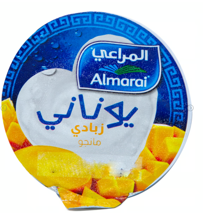 المراعي زبادي يوناني مانجو 150 جم 