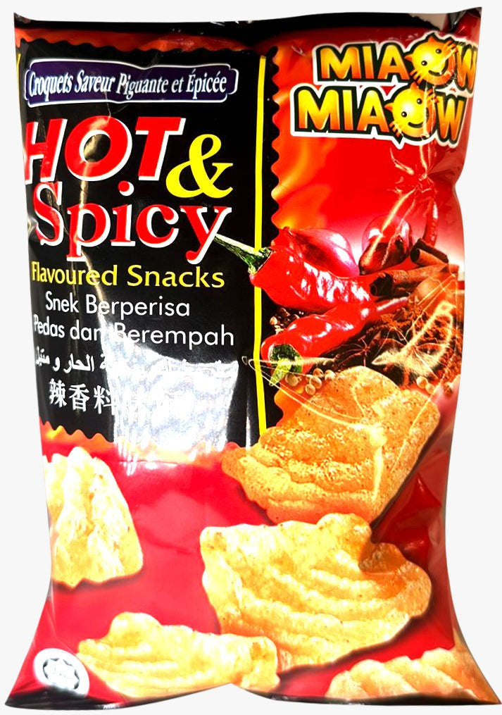 مياو مياو بطاطس بنكهة الحار ومتبل 60 جم