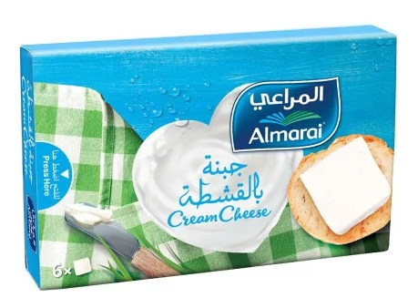 المراعي جبنة بالقشطة 6 قطع 108جم