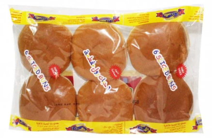 دلتا خبز برجر سادة 400 جم