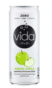 فيدا مشروب غازي زيرو بنكهة التفاح الاخضر 325 مل 