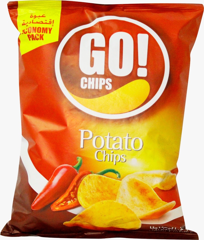 قو شيبس بطاطس بنكهة الفلفل الحار 80 جم