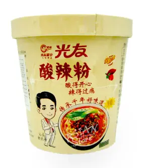 مكرونة البطاطا الحلوة بنكهة حامضة وحارة 110 جم