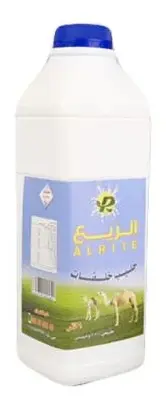 الريع حليب خلفات طبيعي 1 لتر