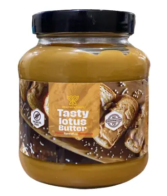 هيلثي اند تيستي كريمة اللوتس مع القرفة ٣٧٥ جرام