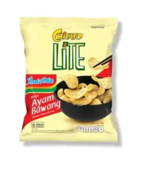 تشياتو اندومي شيبس لايت نكهة الدجاج والبصل 68 جم 