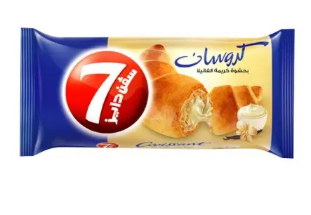 لوزين كروسان بحشوة كريمة الفانيلا 55 جم