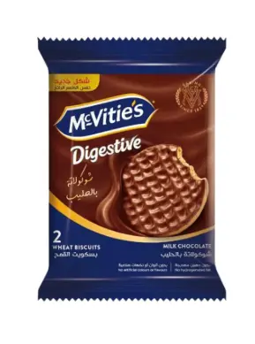 ماكفيتز بورشن بسكويت القمح المغطي بشوكولاتة الحليب 33 جم