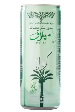 ميلاف مشروب غازي كولا بمستخلص التمر 240 مل 