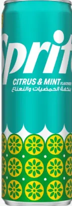  سبرايت مشروب غازي بنكهة الحمضيات والنعناع 350 مل 