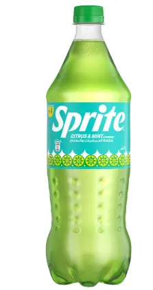 سبرايت مشروب غازي بنكهة الحمضيات والنعناع 1 لتر