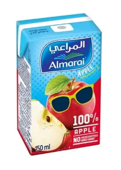 المراعي عصير تفاح بدون سكر 140مل