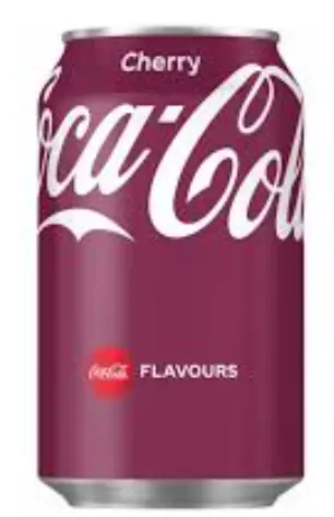 كوكاكولا مشروب غازي بنكهة الكرز المانيا 330 مل