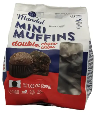 ماندول كيك ميني مافن دبل شوكولاتة 200 جم  