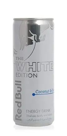 ريد بول مشروب الطاقة العبوة البيضاء250 مل  
