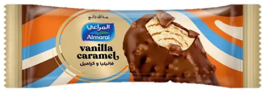 المراعي ايس كريم ستيك فان  فانليا وكراميل 90 مل