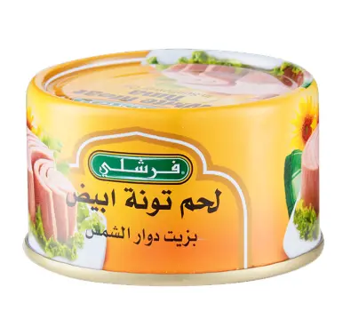 قودي تونة بيضاء بزيت دوار الشمس 70جم