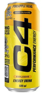 سي فور مشروب طاقة بنكهة اناناس 500مل   