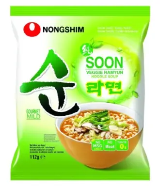 نونج شيم شن راميون نباتي 112 جم