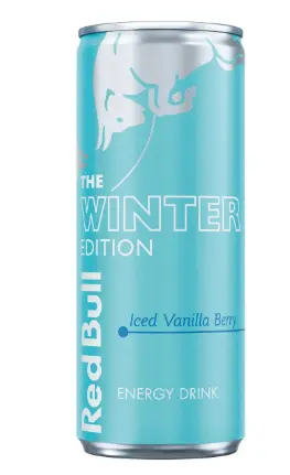 ريد بول مشروب الطاقة  بطعم الفنيليا والتوت 250 جم  