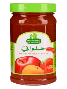 حلواني مربى الفواكه المشكلة 400 جم