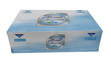 تسنيم مياه كرتون 48 حبة * 200 مل