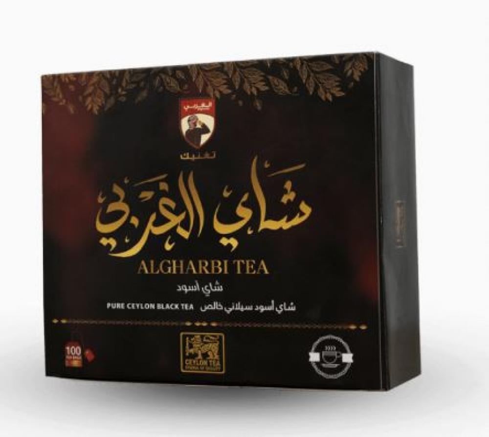 الغربي شاي اسود سيلاني خالص 100 حبة