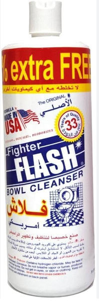 فلاش فايتر الأصلي منظف ومطهر المراحيض 946 مل + 25% مجانا