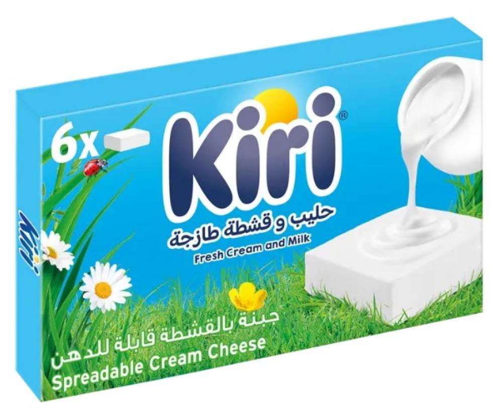 كيري جبنة بالقشطة 6 قطع 100 جم