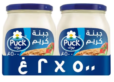 بوك جبنة كريمة مطبوخة قابلة للدهن 2 * 500 جرام