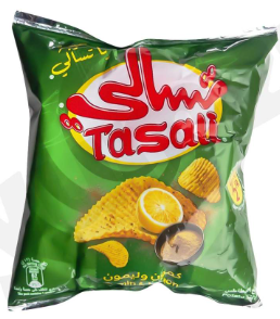 تسالي بطاطس  بنكهة الكمون والليمون 12 جم