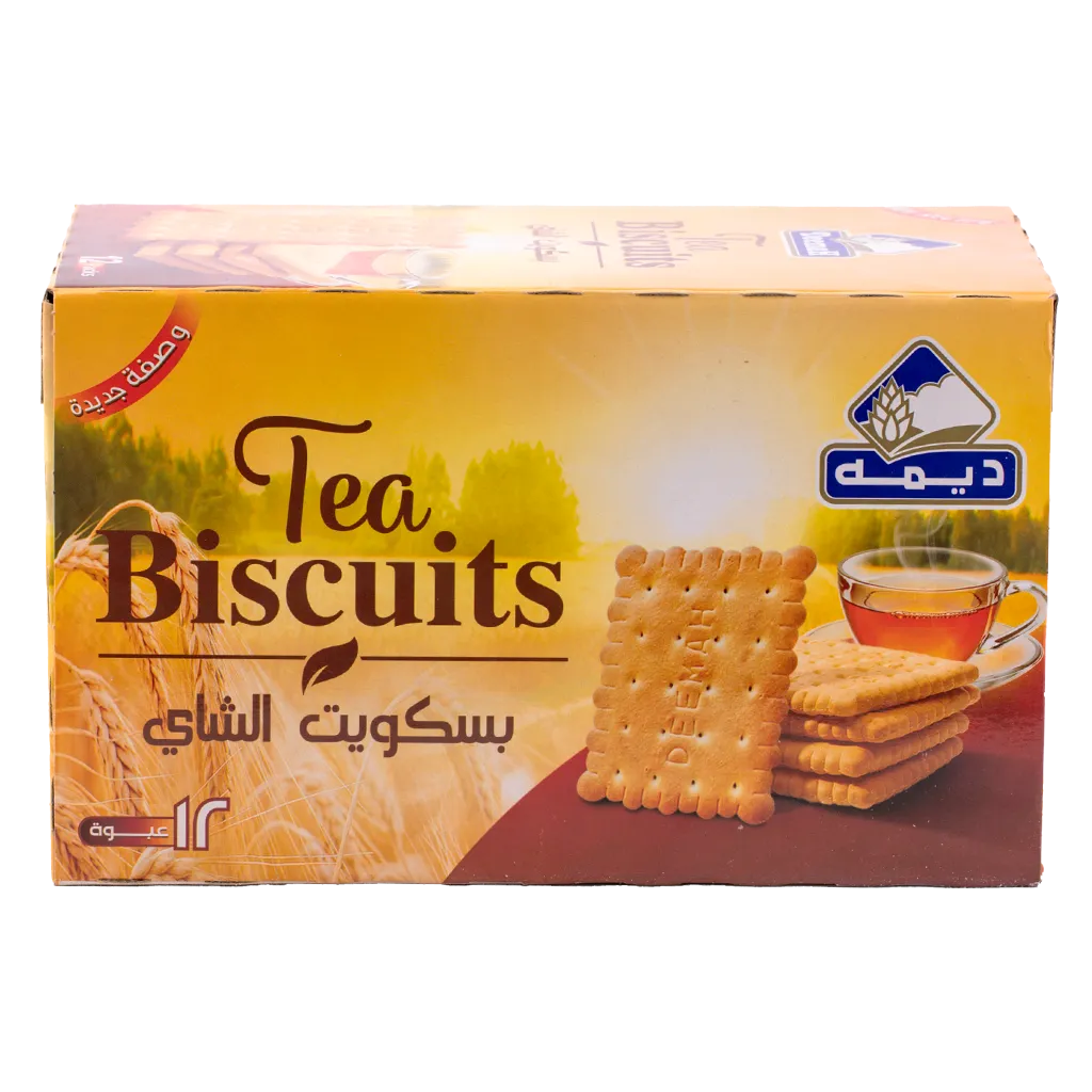 ديمه بسكويت الشاي 12 عبوة * 150 جم