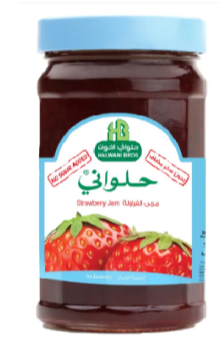 حلواني مربى فراولة بدون سكر 400 جم