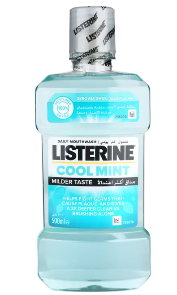 ليسترين غسول فم بالنعناع 500 مل