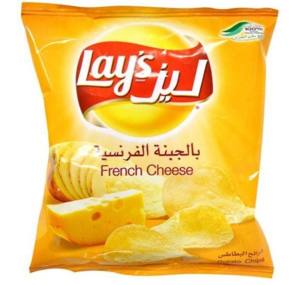 ليز بطاطس بنكهة الجبنه الفرنسيه ١١ جم