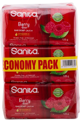 سانيتا صابون بيري شدة 6 * 125 جم