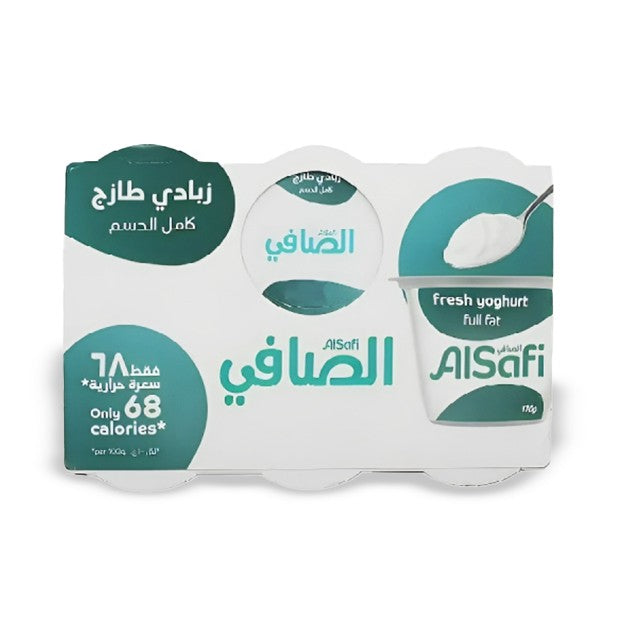 الصافي دانون زبادي كامل الدسم 6*170 جم