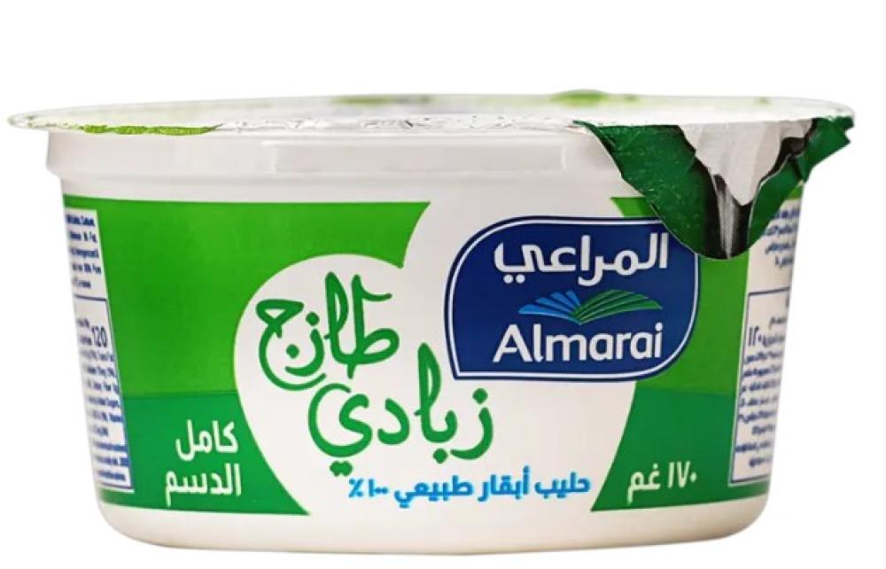 المراعي زبادي كامل الدسم 170 جم