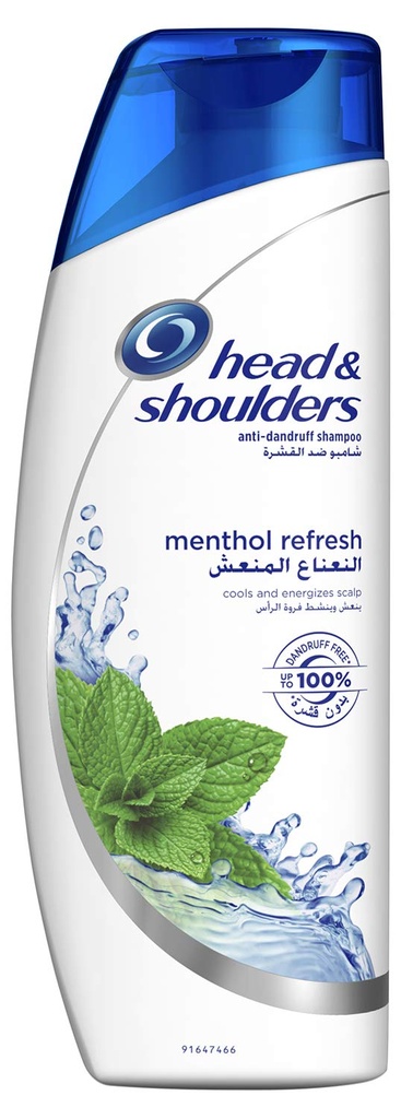 هايد اند شولدرز شامبو النعناع المنعش 400مل